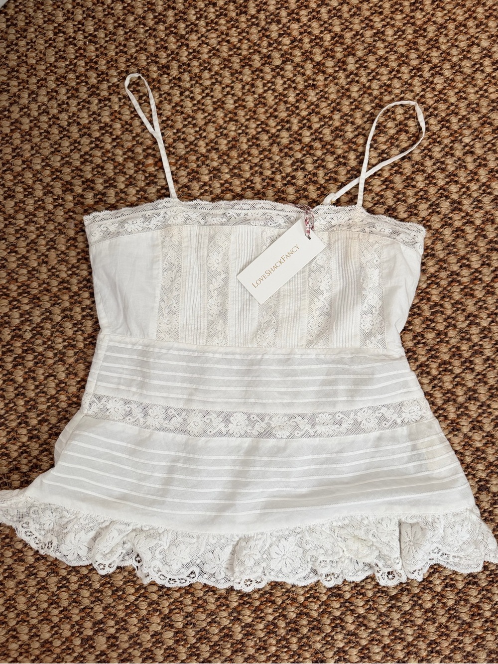 LoveShackFancy 🐚 CharlieAnn Cami Top - Picture 2 of 4